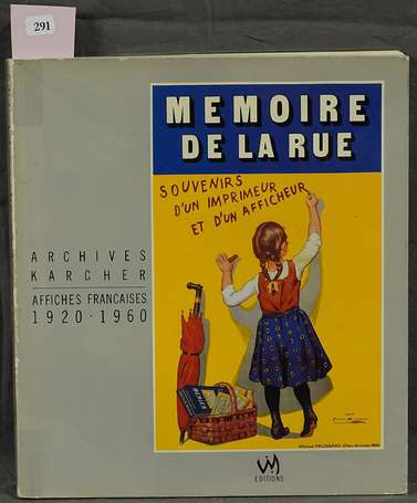 MEMOIRE DE LA RUE /Archives Karcher - Affiches 