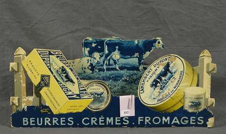 DUPONT D'ISIGNY Beurre & Camembert : PLV Diorama 