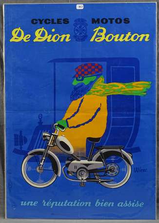 DE DION BOUTON Cycles Motos : Affiche 