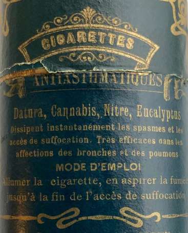 CIGARETTES Datura, Cannabis, Nitre, Eucalyptus 