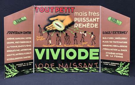 VIVIODE Iode Naissant : PLV triptyque 