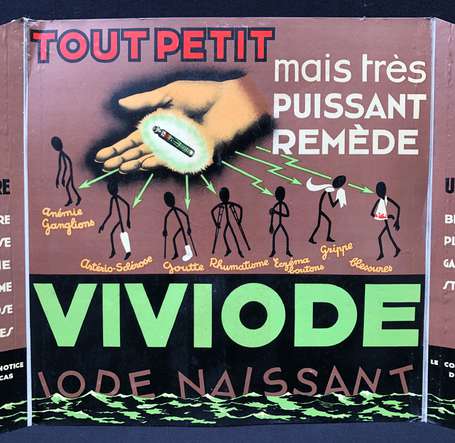 VIVIODE Iode Naissant : PLV triptyque 