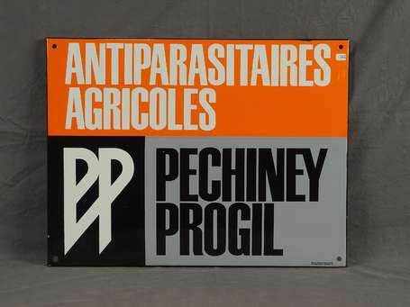 PECHINEY PROGIL Antiparasitaire Agricole / Plaque 