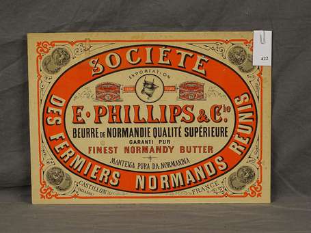 BEURRE E.PHILLIPS & CIE /Société des Fermiers 