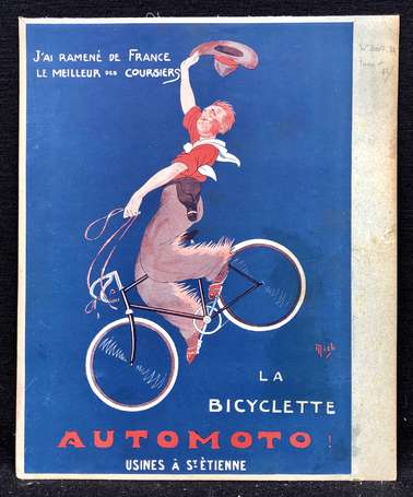 LA BICYCLETTE AUTOMOTO /à Saint-Etienne : Planche 