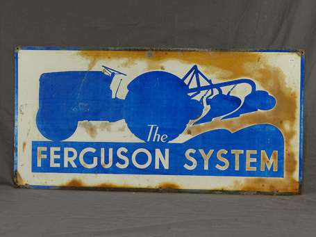 THE FERGUSON SYSTEM : Tôle lithographiée illustrée