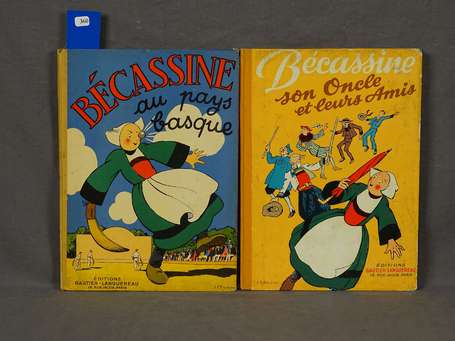 Pinchon : Bécassine 12 et 13 ; Bécassine au pays 