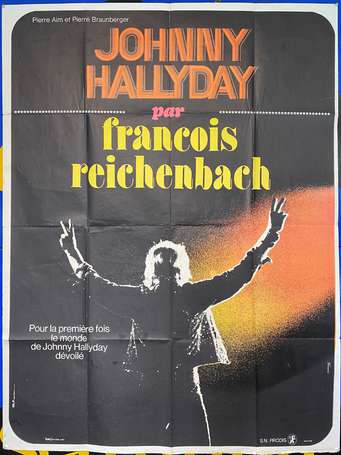 Johnny Hallyday 1971 Affiche originale du film : 