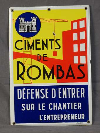 CIMENTS DE ROMNAS / DÉFENSE D'ENTRER SUR LE 