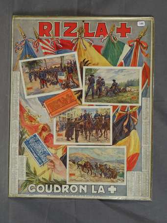 RIZ LA + /WW1 : Calendrier 1916  illustré illustré