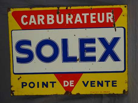 SOLEX Carburateur « Point de Vente » : Plaque 