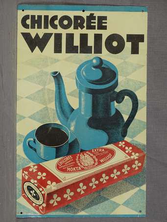 CHICORÉE WILLIOT : Tôle lithographiée, Imprimerie 