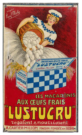LUSTUCRU « Les Macaronis aux Œufs Frais » /A.