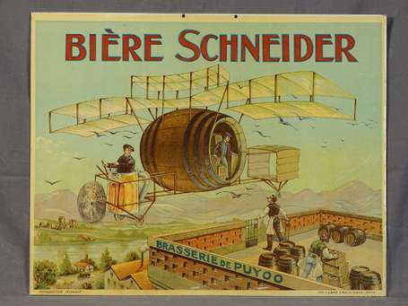 BIERE SCHNEIDER / Brasserie de Puyoo : Panonceau 