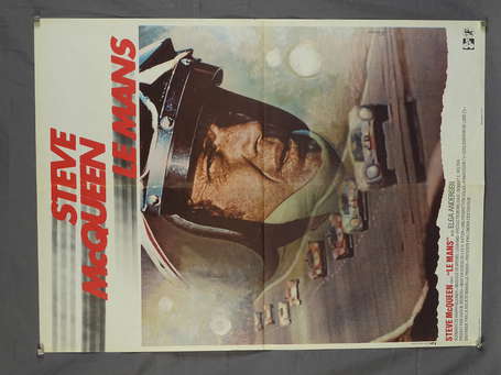 « LE MANS » avec Steve McQueen : Affiche de 1971 