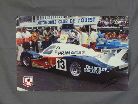 24 HEURES DU MANS 1983 : Poster de la Cougar CO 1B