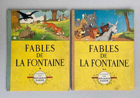 BENJAMIN RABIER (1864-1939) : « Fables de La 