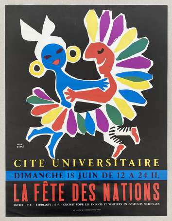 LA FÊTE DES NATIONS Cité Universitaire : Affiche 