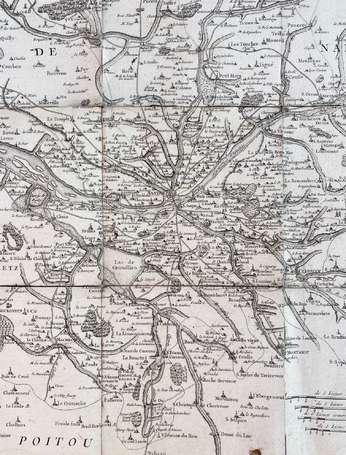 NANTES 1768 « Carte Géométrique du Comté Nantois..