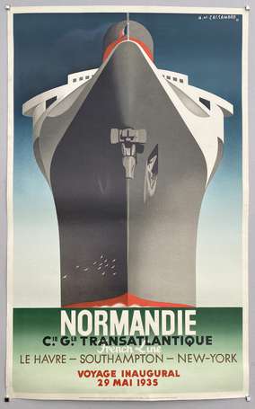 NORMANDIE Compagnie Générale Transatlantique :  