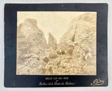 BELLE-ÎLE-EN-MER : « Rochers de la pointe des 