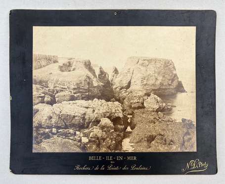 BELLE-ÎLE-EN-MER : « Rochers de la pointe des 