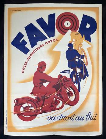 FAVOR : Cycles - Vélomoteurs - Motos : Affiche 