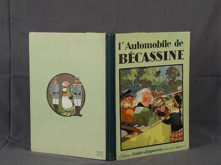 Pinchon : Bécassine 14 ; L'Automobile de Bécassine