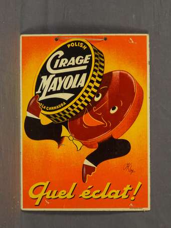 CIRAGE MAYOLA « Quel Éclat ! » : Panonceau 