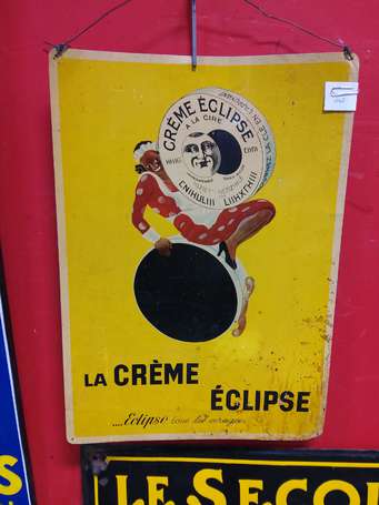 CREME ECLIPSE : Tôle lithographiée illustrée 