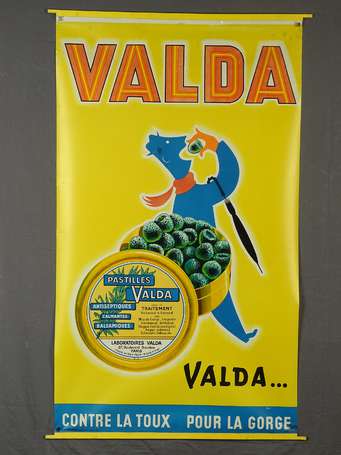 VALDA « Contre la Toux - Pour la Gorge » : Affiche