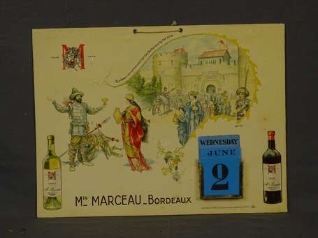 MARCELLIN MARCEAU Négociant en Vins à Bordeaux : 