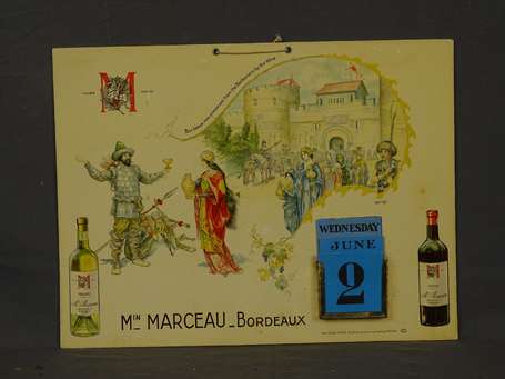 MARCELLIN MARCEAU Négociant en Vins à Bordeaux : 