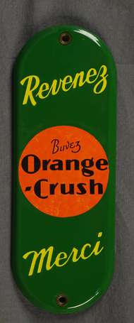 ORANGE CRUSH « Revenez Merci » : Plaque de 