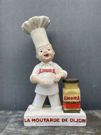 AMORA : Figurine en plâtre représentant le petit 