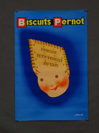 BISCUIT PERNOT /à Dijon : Affiche signée Allard, 