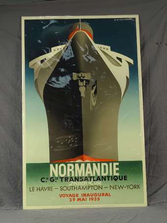 NORMANDIE Compagnie Générale Transatlantique :  
