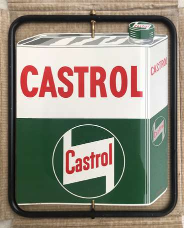 CASTROL : Virovent M.D en forme de bidon d'huile. 