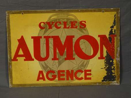 CYCLES AUMON à Nantes : Tôle lithographiée 