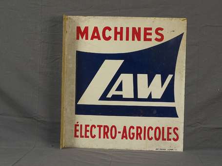 LAW Machines Electro-Agricoles : Tôle double à 