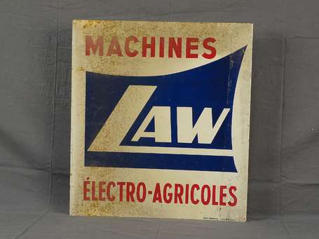 LAW Machines Electro-Agricoles : Tôle double à 