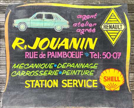 RENAULT 16 / SHELL R.Jouanin Rue de Paimboeuf : 