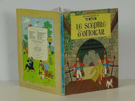 Hergé : Tintin 8 : Le Sceptre d'Ottokar en 