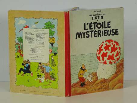 Hergé : Tintin 10 ; L'Etoile mystérieuse en 