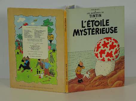 Hergé : Tintin 10 ; L'Etoile mystérieuse en 