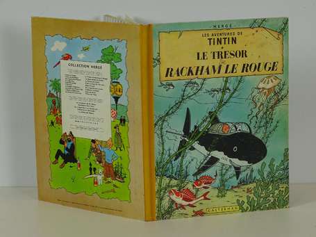 Hergé : Tintin 12 ; Le Trésor de Rackam le Rouge 