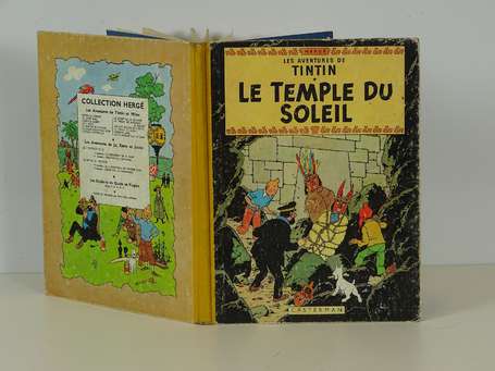 Hergé : Tintin 14 ; Le Temple du soleil en 