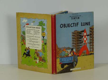 Hergé : Tintin 16 : Objectif Lune en édition 