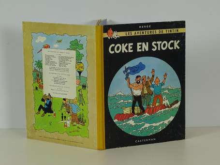 Hergé : Tintin 19 : Coke en stock en réédition à 