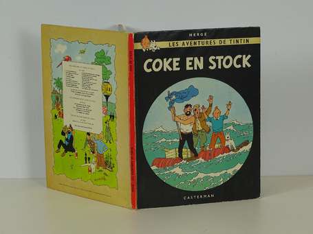 Hergé : Tintin 19 : Coke en stock en réédition de 